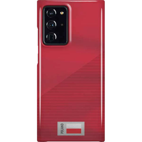 Poland Soccer Flag Galaxy Cases